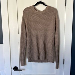 Old Navy Medium (Tall) Beige Sweater